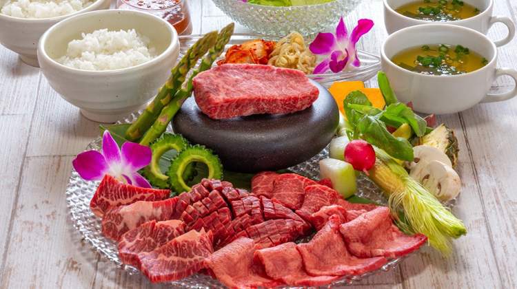 DOURAKU和牛紅肉套餐