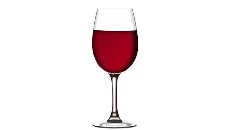 單杯紅酒